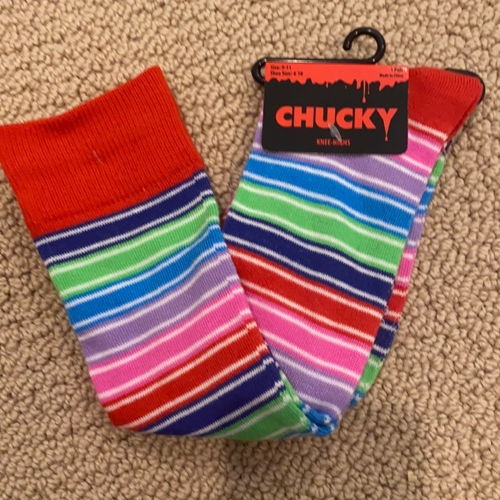 Chucky striped socks